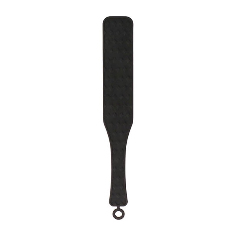 Ouch! Silicone Textured Paddle - Black